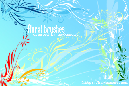 Прикрепленное изображение: floral1_brushes_by_hawksmont.jpg